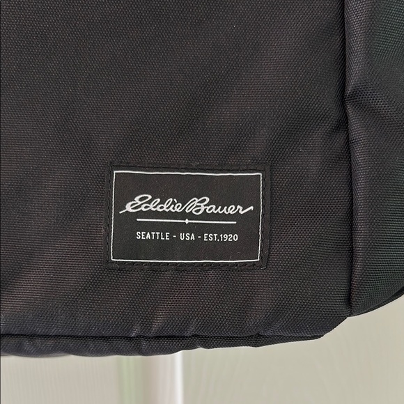 Eddie Bauer Black Convertible Tote to Backpack with laptop sleeve. - Picture 4 of 7